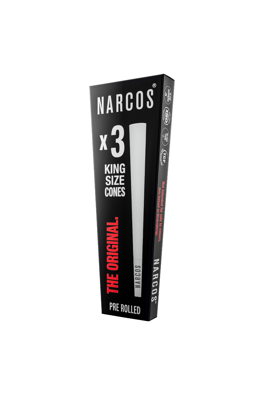 Narcos Cones display, white edition 32×3 pieces