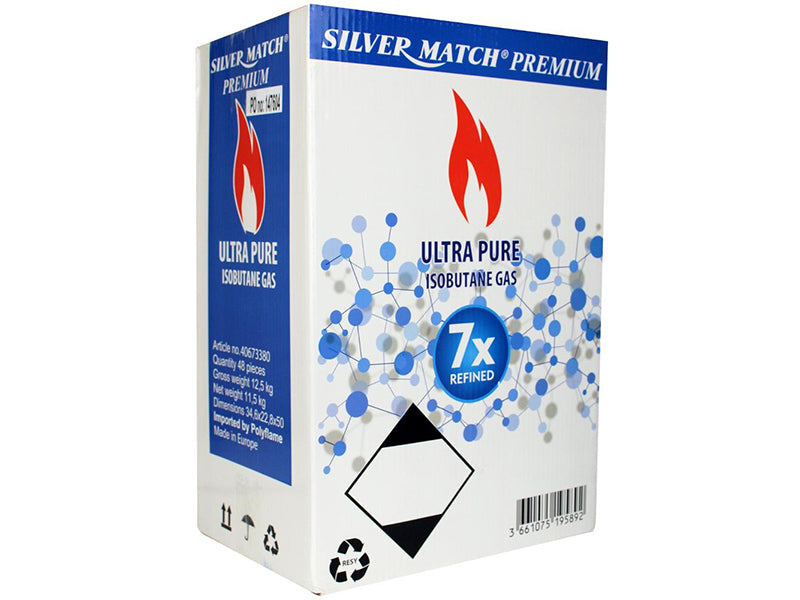 Silver Match Gas Ultra Pure Isobutan