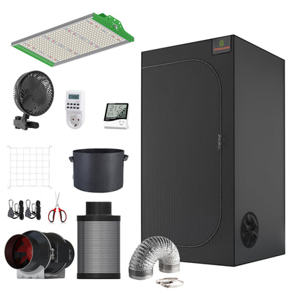 My Ganja 24 Pro 100W LED Growbox Komplettset 60x60x120cm