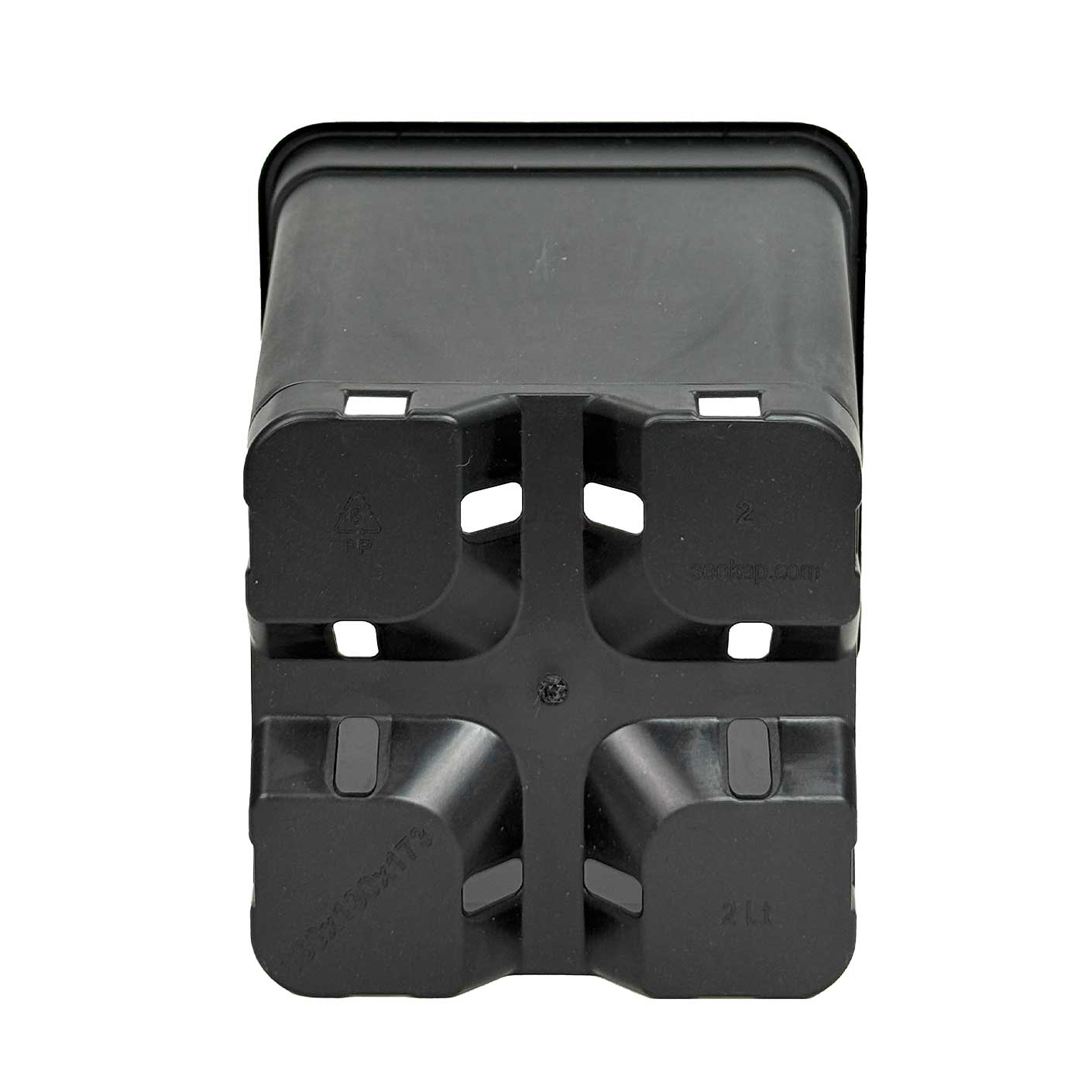 Anzuchttopf  2 Liter 13x13x17 cm