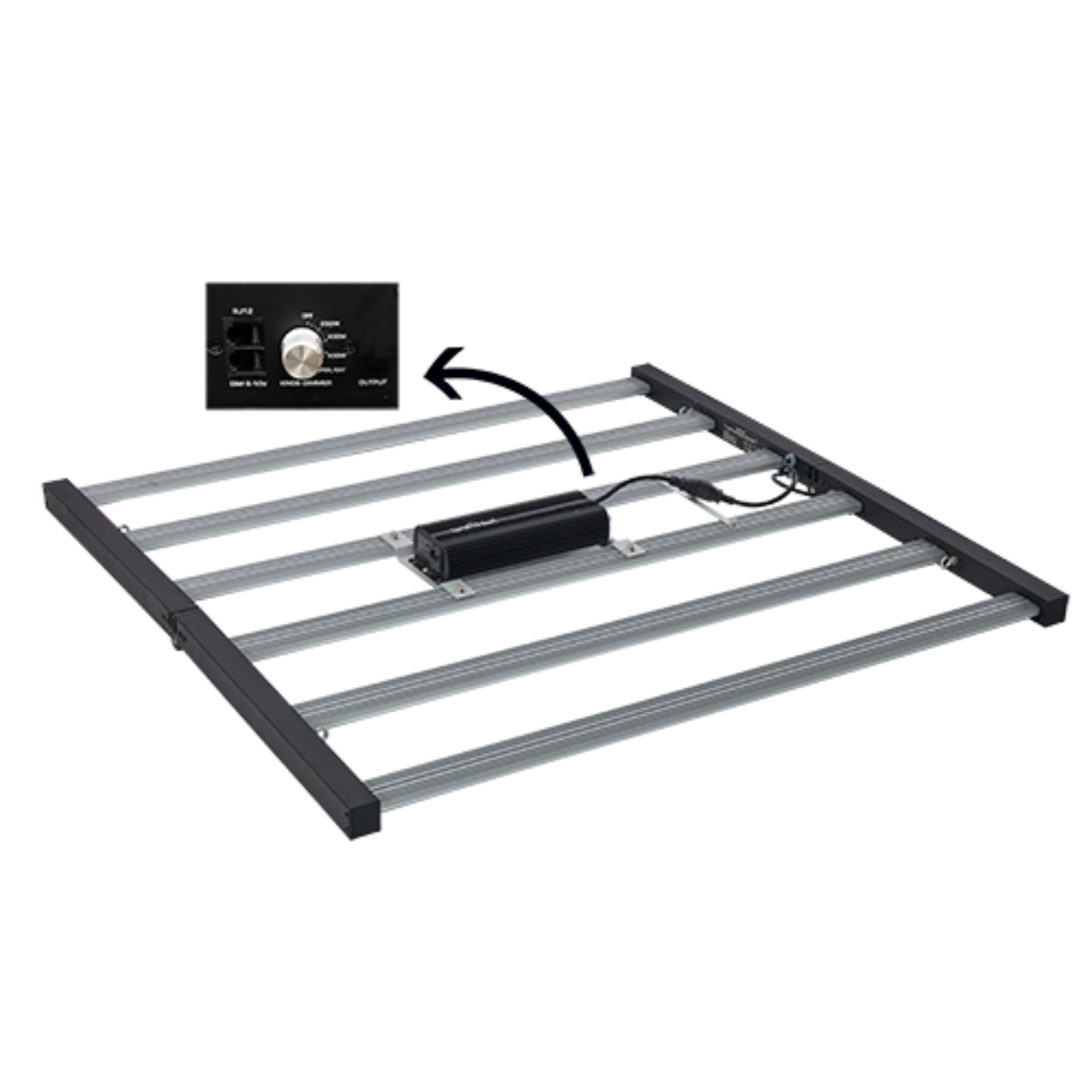 Lux-Le(t)d-Start 720W LED Excl. Digital ballast 2,8 μmol, RJ ports Full Spectrum