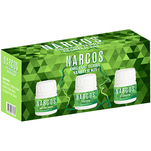 NARCOS Starterkit S Organic Terra  (3x100ml)