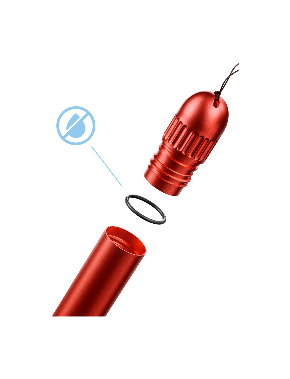 Narcos Aluminiumtube Rot (12 in der Box)