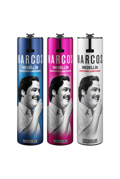 Narcos Feuerzeuge Premium metal editon 24 stk