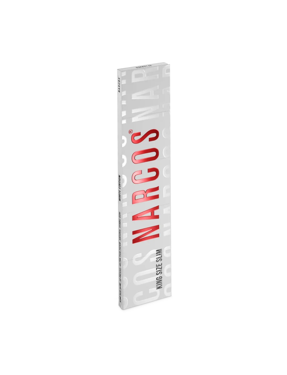 Narcos Geschenkset small– Red Edition | Metall-Tray, Grinder, Feuerzeug, Tips & Papers