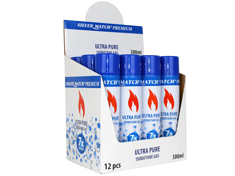 Silver Match Gas Ultra Pure Isobutan